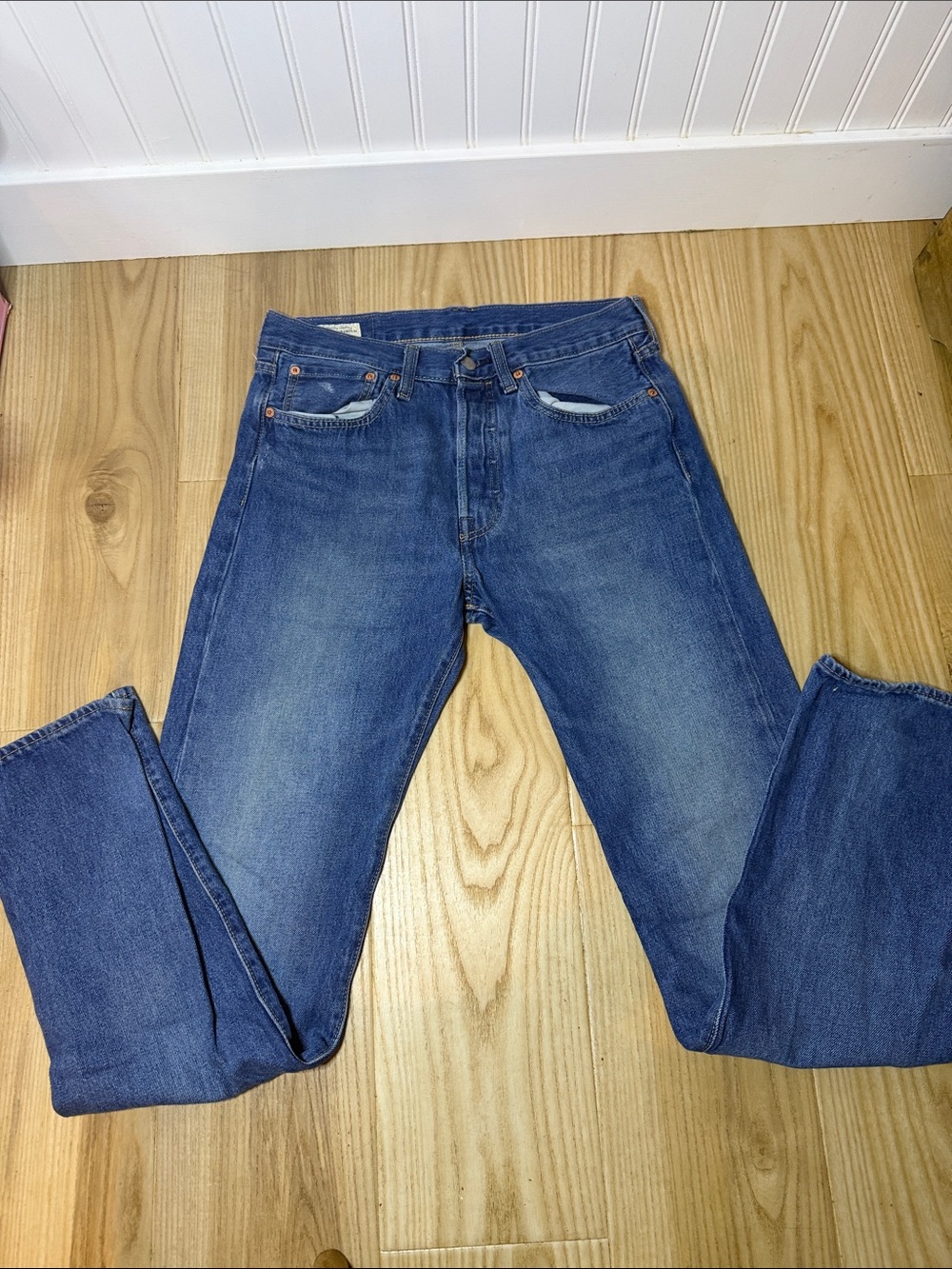 Classic Men's Blue Denim Jeans by Levi’s size 31x34